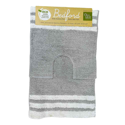 Alfombra de Baño Bedford Rt Designer 2 Piezas