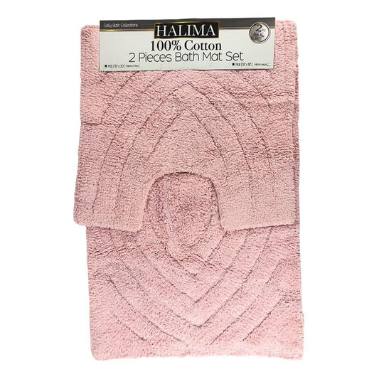 Alfombra Para Baño Sally Textile Halima 2 Piezas - Surtido