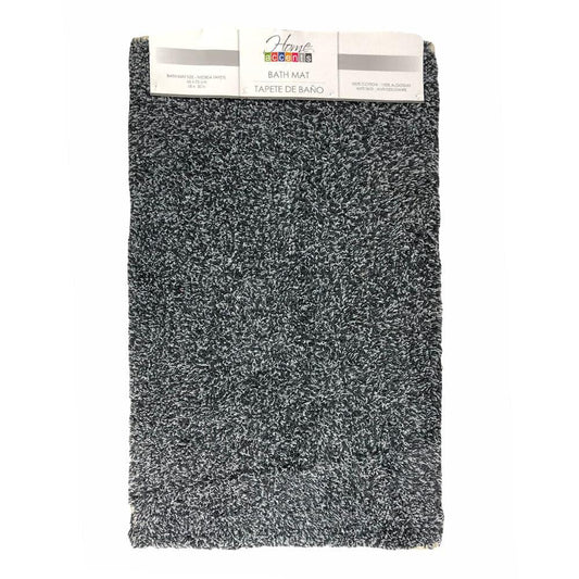 Alfombra de Baño Home Accents de 45 cm x 75 cm - Gris Oscuro