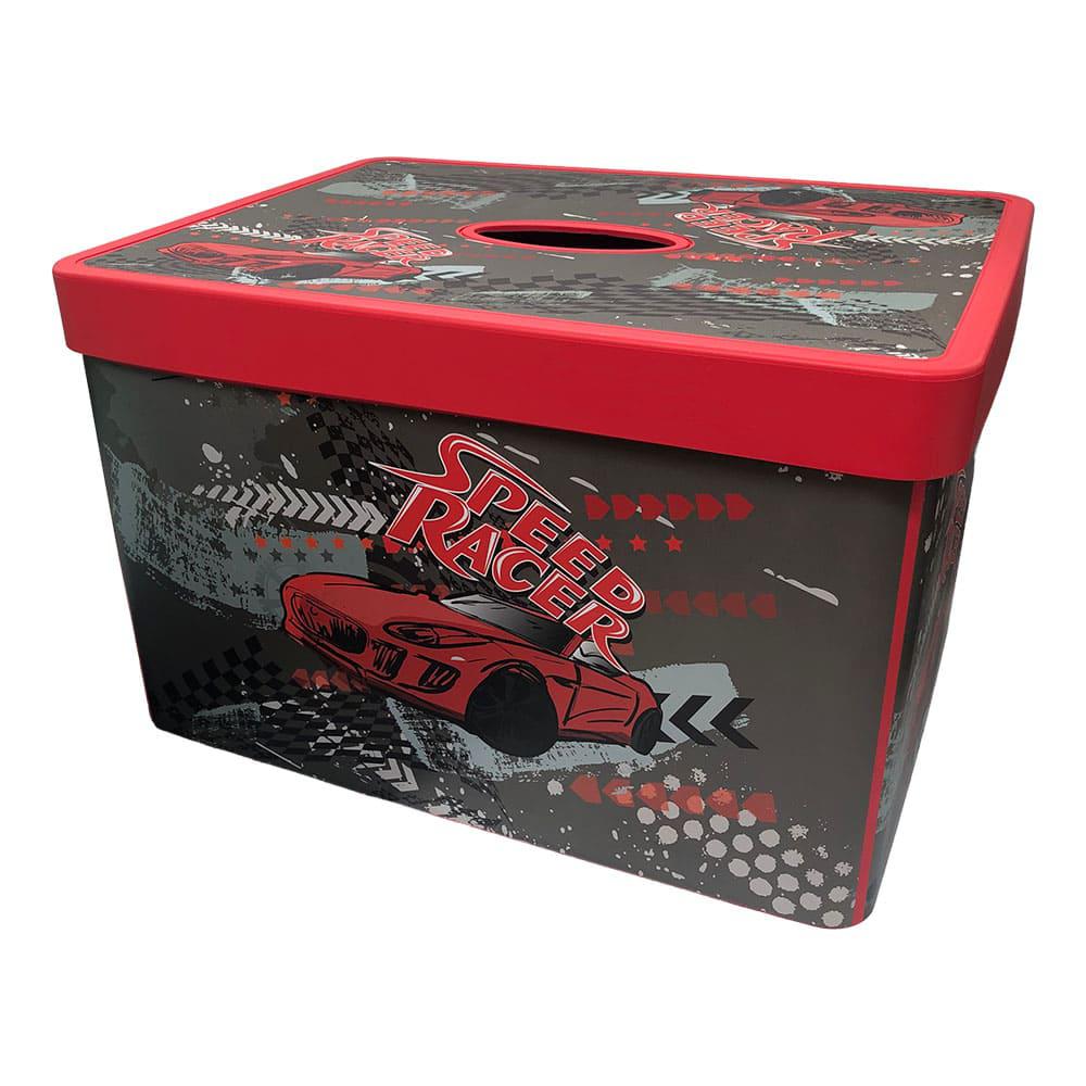 Caja Plástica Herevin de Autos Con Tapa