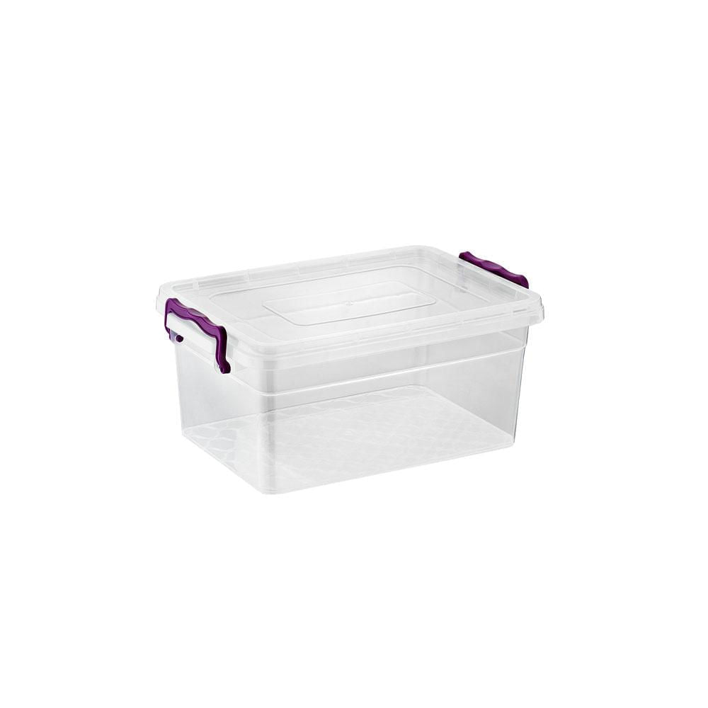 Caja Plástica Multiuso Asude Plastik Transparente 7.5 L