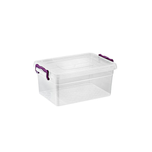 Caja Plástica Multiuso Asude Plastik Transparente 7.5 L