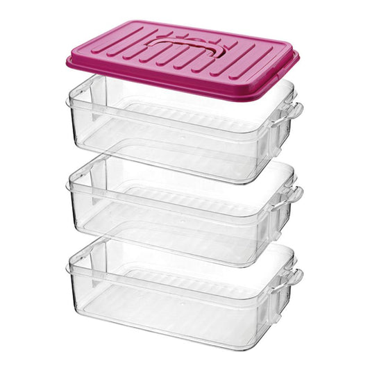 Caja Multiuso Asude Plastik 3 Niveles