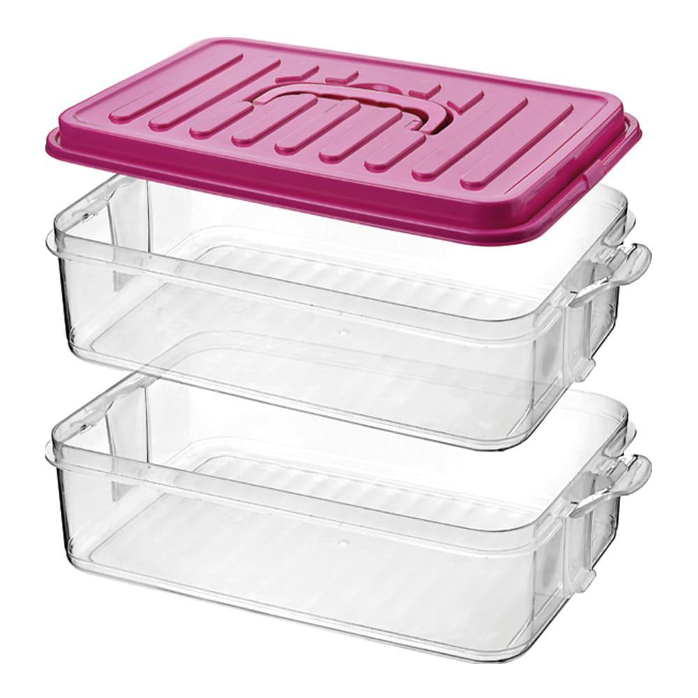 Caja Multiuso Asude Plastik 2 Niveles