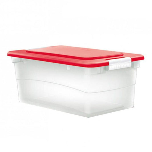 Caja Multiuso Lok-It 20Lt Transparente/Color.
