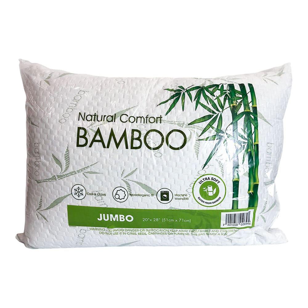 Almohada Bambo Natural Comf 20" X 28" Jumbo