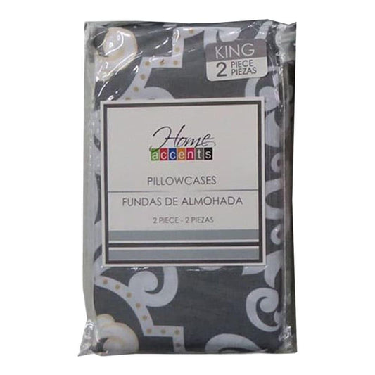 Funda Para Almohada Home Accents King 2 Piezas - Surtido