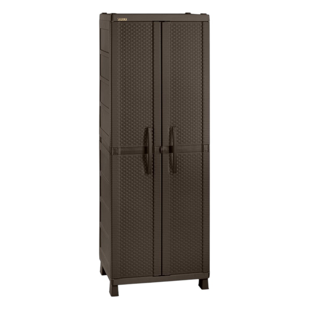 Armario Grande Rimax Textura Rattan / de Plástico / Wengue