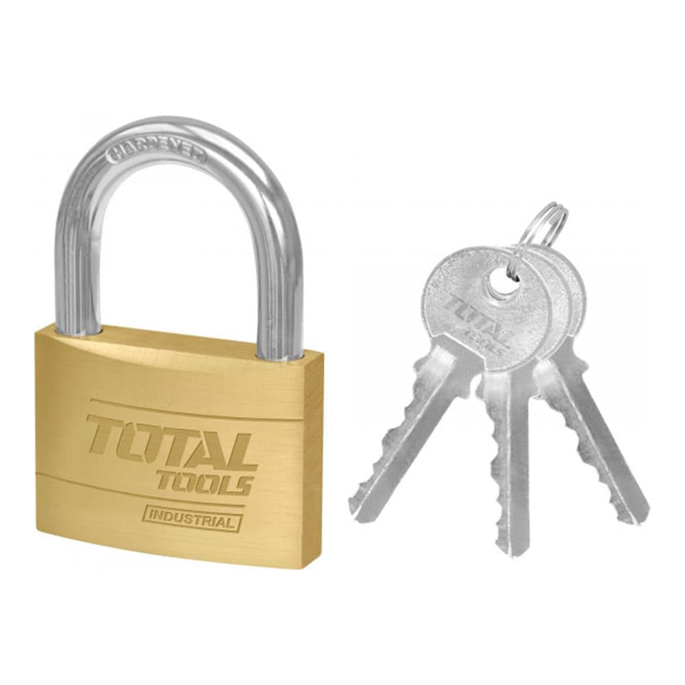 Candado Bronce Total 40 g Con 3 Llaves