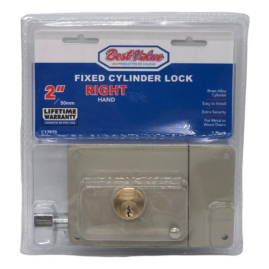 Cerradura Best Value Hierro Derecha