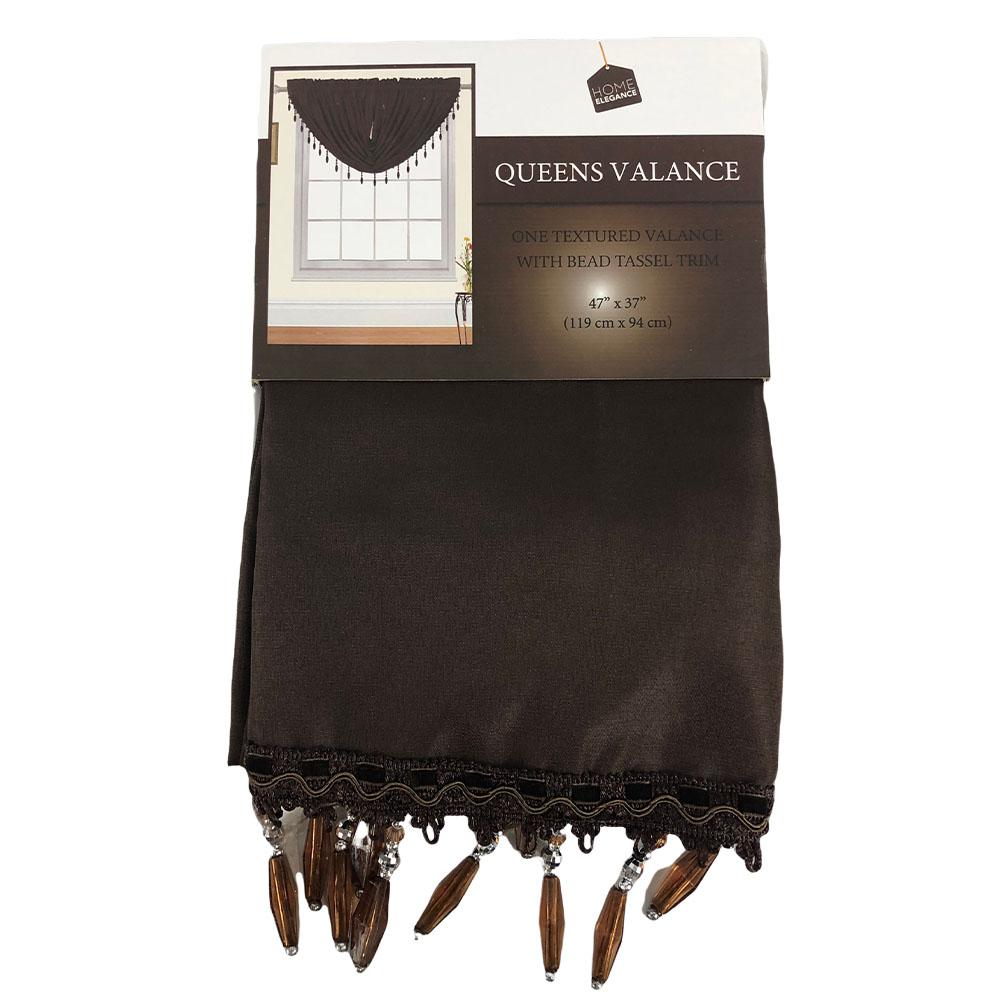 Cenefa Home Elegance Queens Con Rod Pocket 47" x 37"