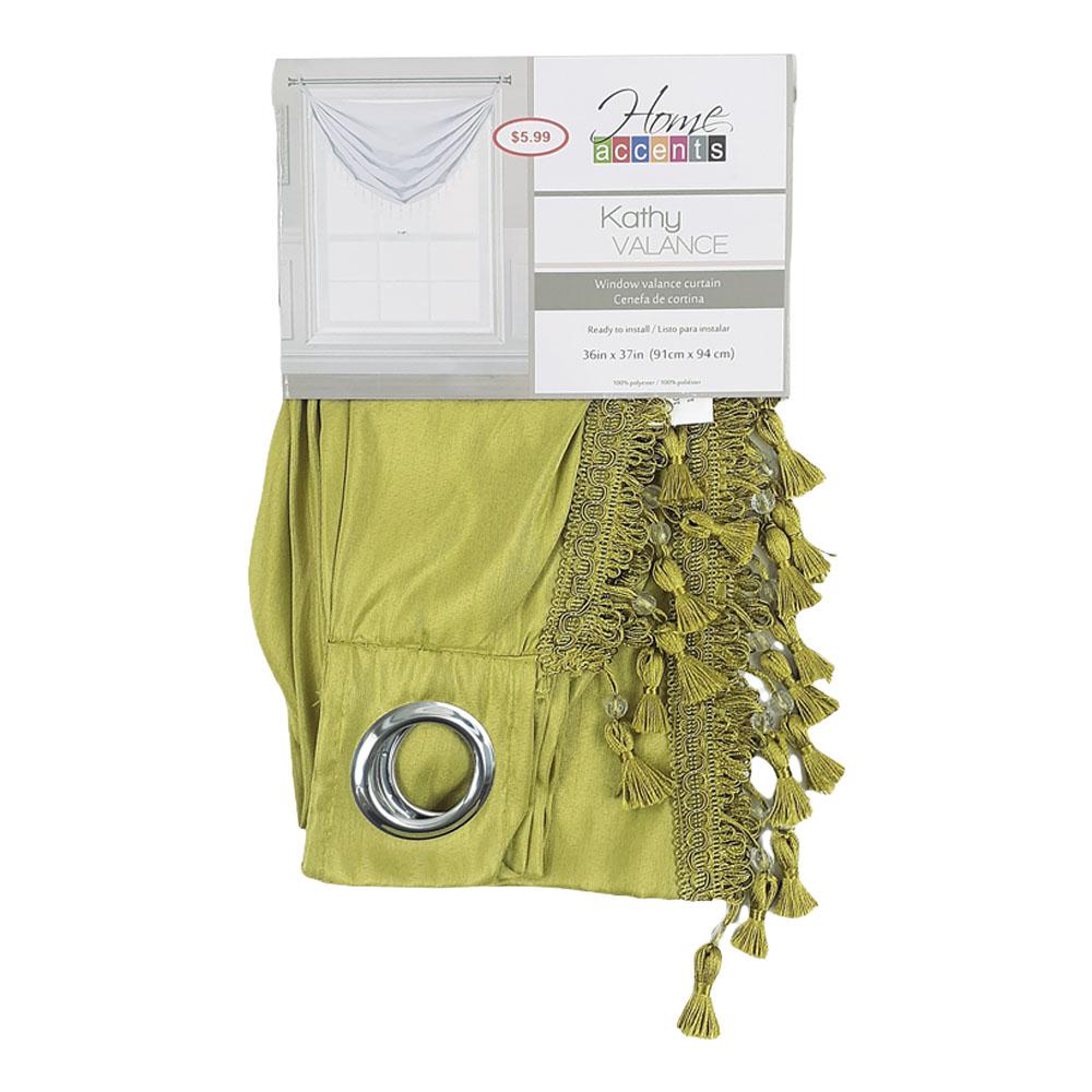 Cenefa Home Accents Kathy de 36" x 37" - Verde Oliva