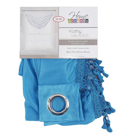 Cenefa Home Accents Kathy de 36" x 37" - Azul Cielo