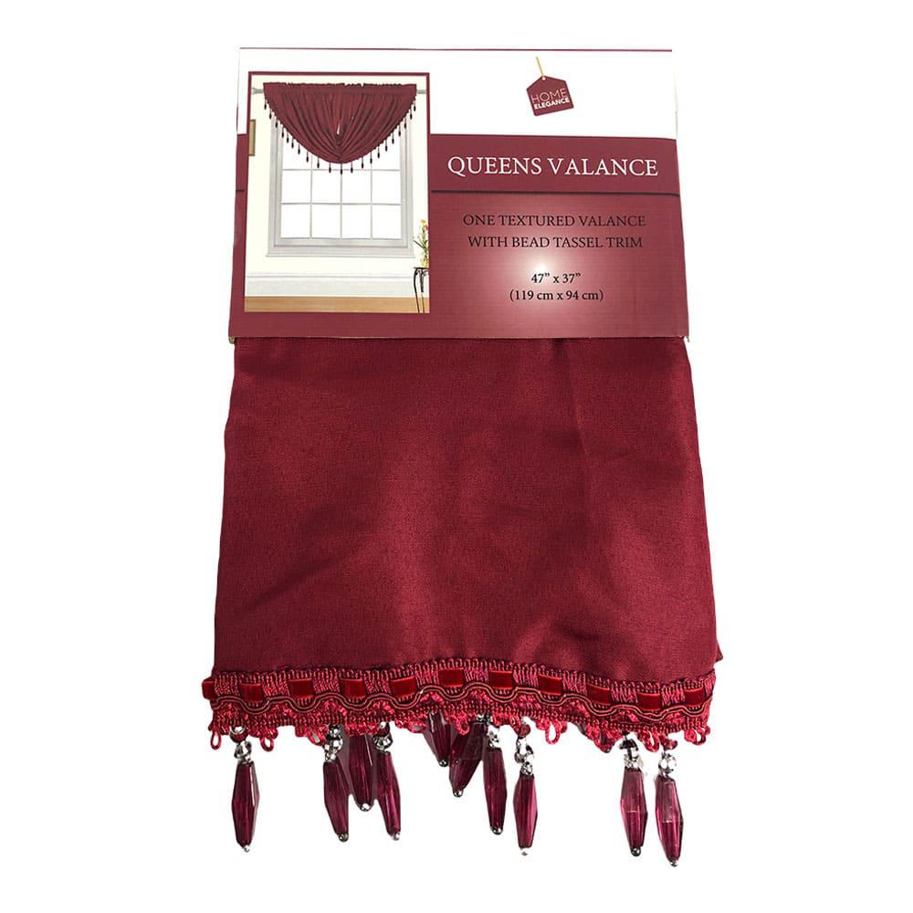 Cenefa Home Elegance Queens Con Rod Pocket 47" x 37"