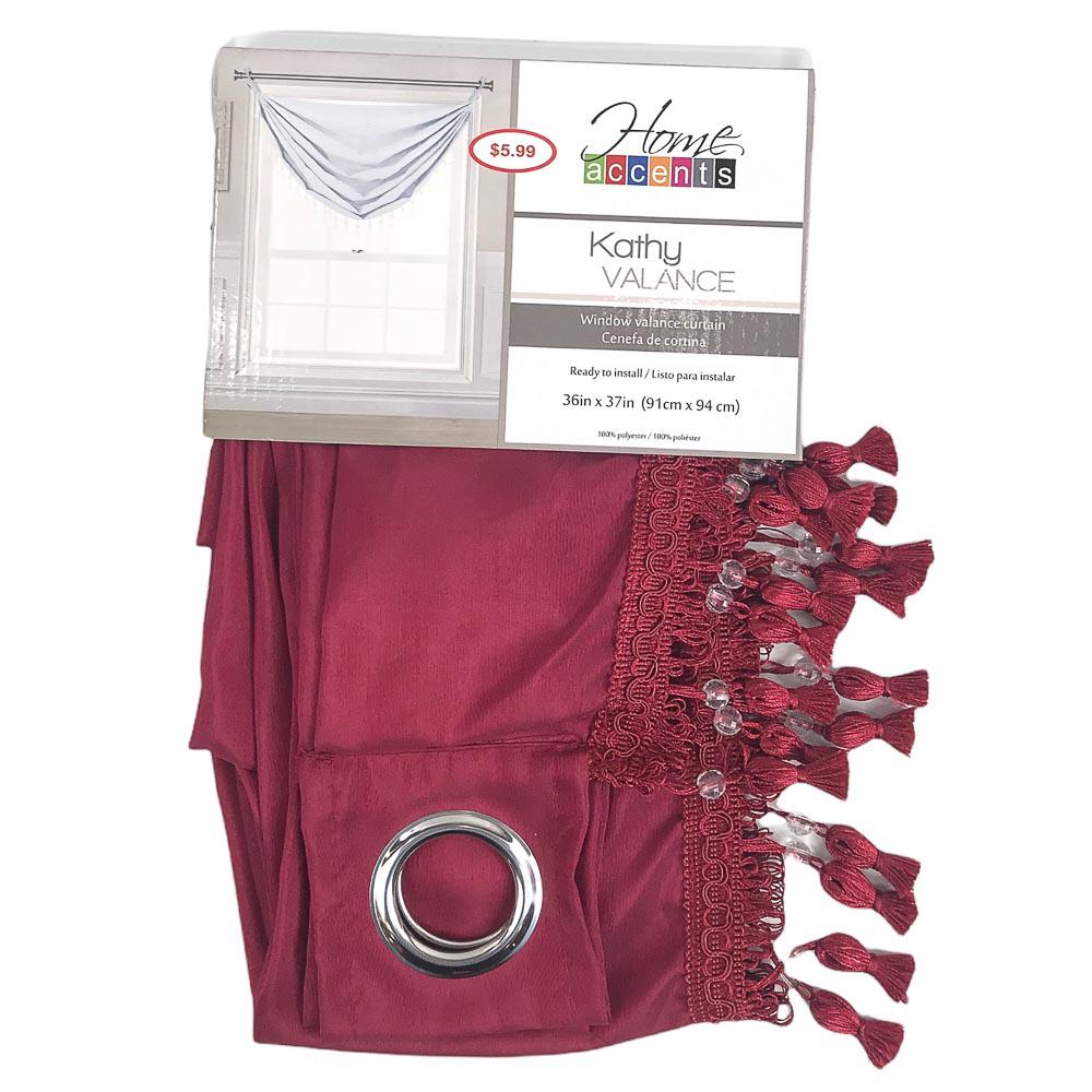 Cenefa Home Accents Kathy de 36" x 37" - Marrón