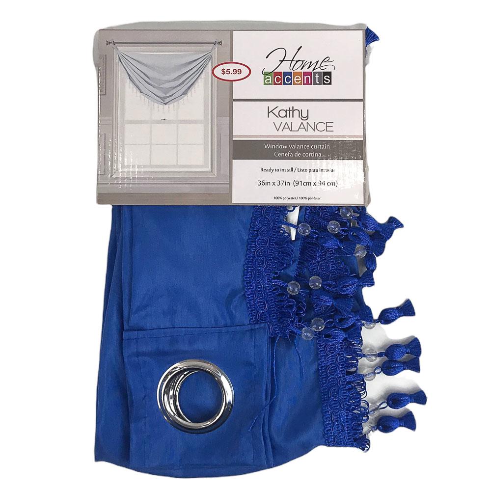 Cenefa Home Accents Kathy de 36" x 37" - Azul