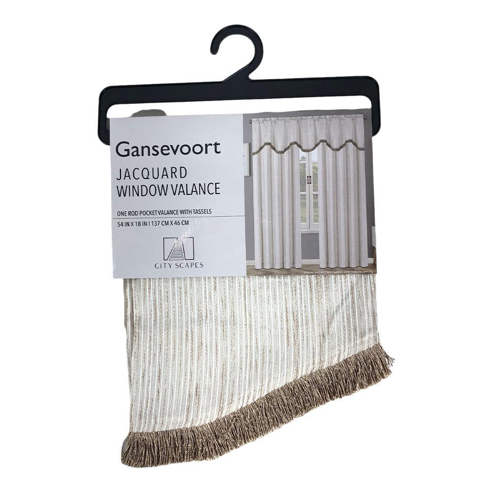 Cenefa Regal Home Gansevoort Rod Pocket de 54" x 18" - Verde Oliva