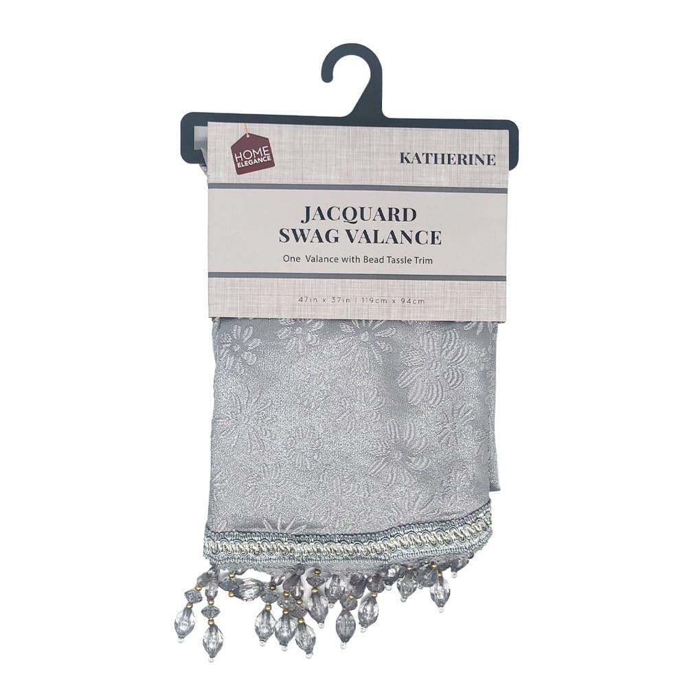 Cenefa Katherine 54" X 90" Jacq Silver Aros