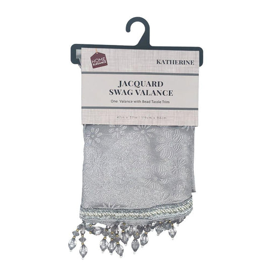 Cenefa Katherine 54" X 90" Jacq Silver Aros