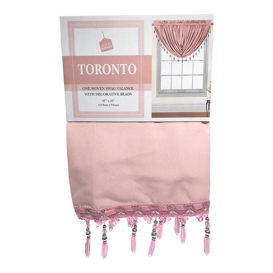 Cenefa Toronto Home Elegance 47" X 37" - Rosa Claro