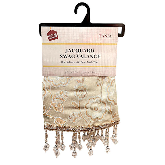 Cenefa Tania Beige 47x37 Jacquard