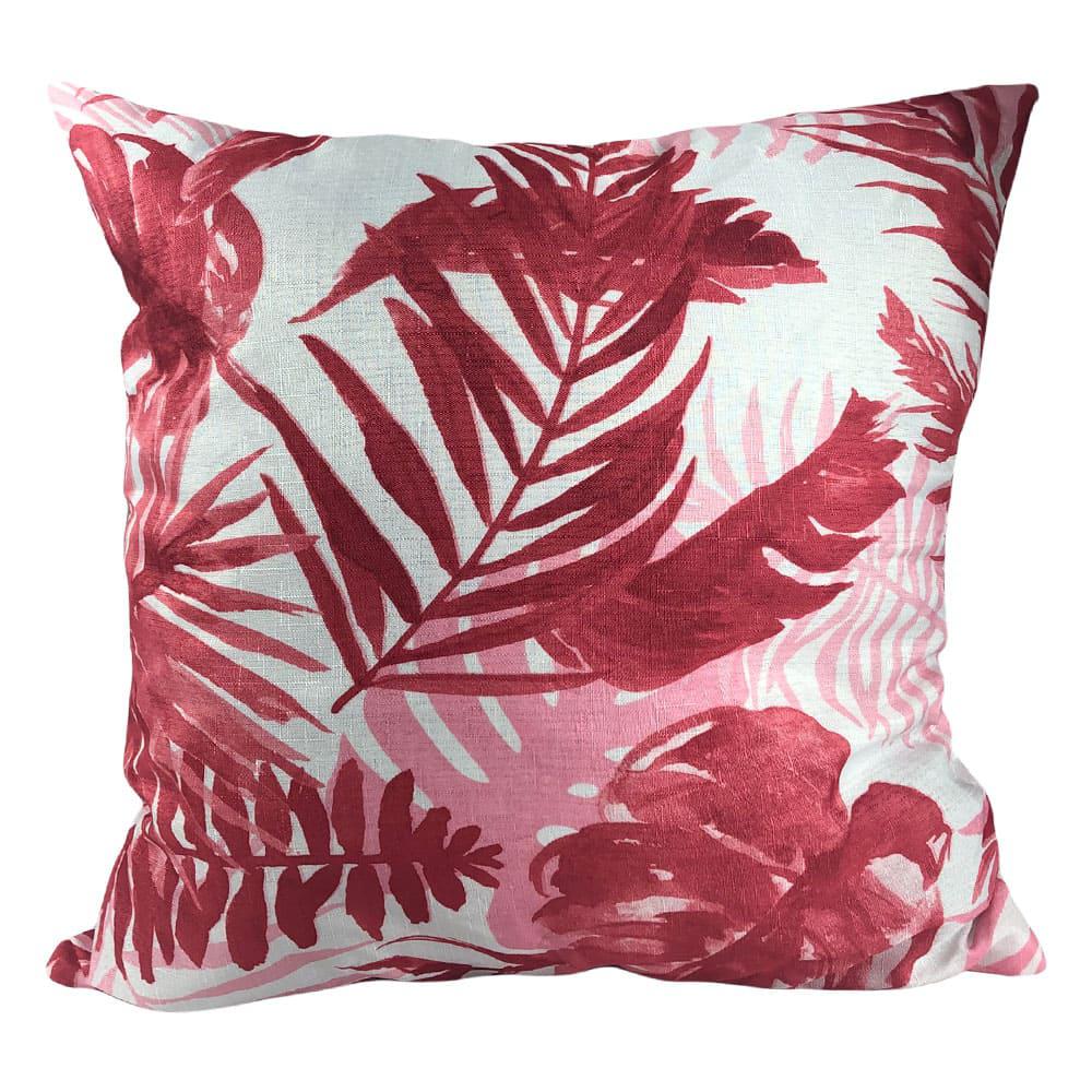 Cojín Decorativo Home Elegance Maldives 17" x 17" - Rojo