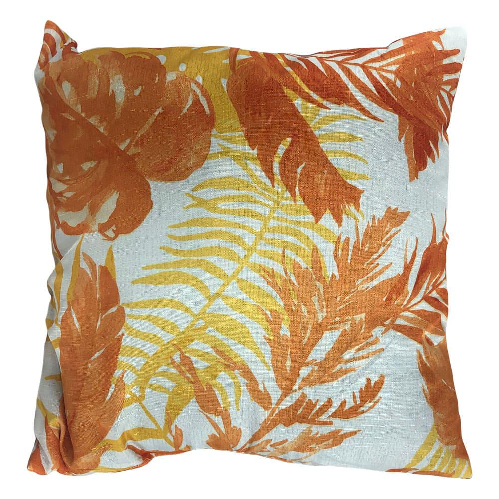 Cojín Decorativo Home Elegance Maldives 17" x 17" - Naranja