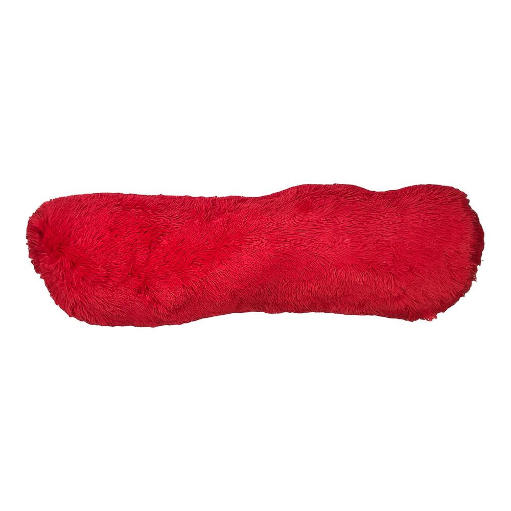 Cojín Decorativo Mónica Home Tubo 9" x 36" - Rojo