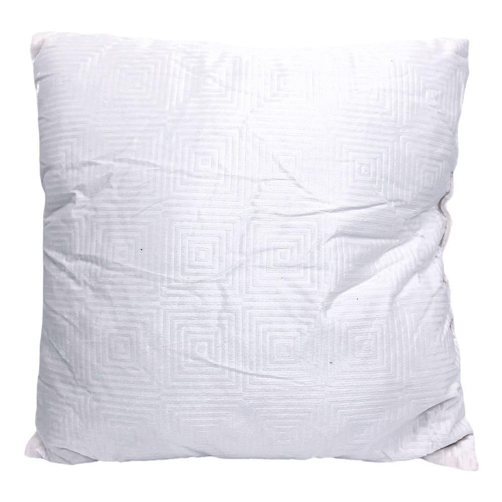 Cojín Decorativo Home Elegance Vienna 43 cm x 43 cm - Blanco
