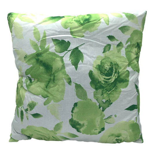 Cojín Decorativo Home Elegance Hawaii Estampado 17" x 17" - Lima Oscuro