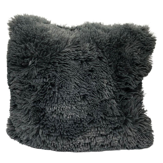 Cojín Decorativo Estex Roma 18" x 18" - Gris Oscuro