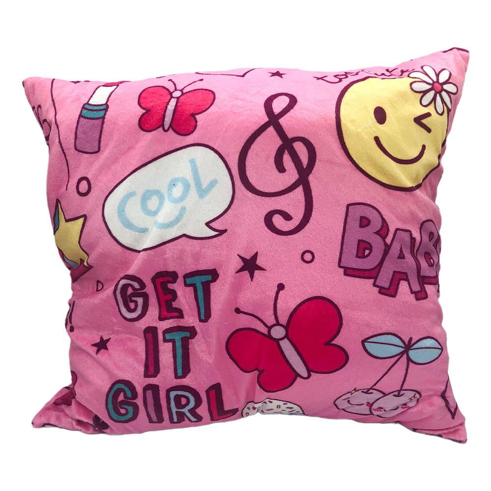 Cojín Decorativo Home Accents Get It Girl 43 cm x 43 cm