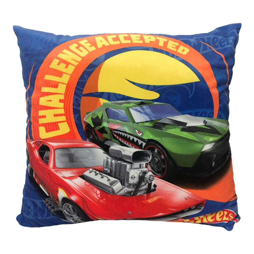 Cojín Plush Hot Wheels Mattel Infantil 43 cm x 43 cm