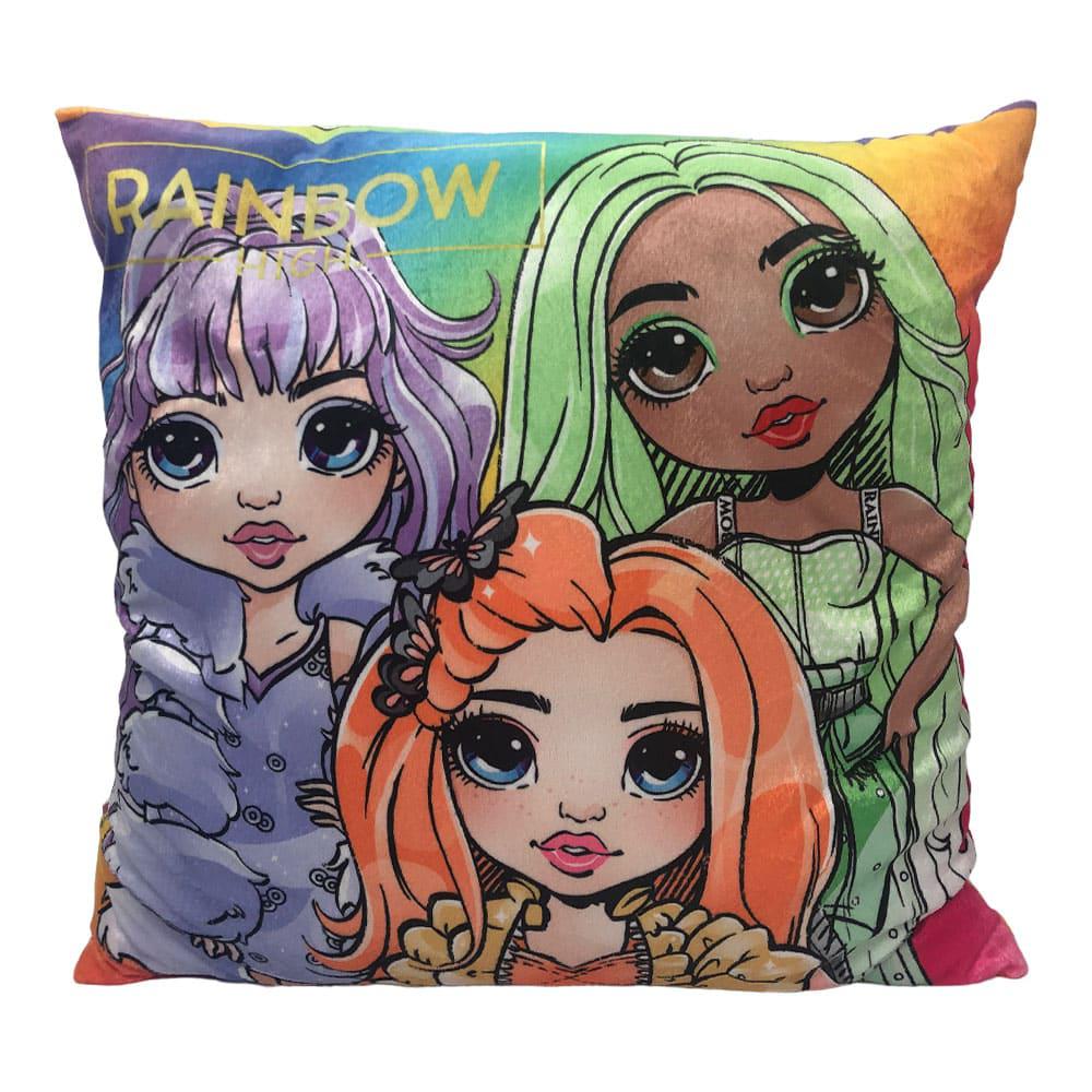 Cojín Decorativo Plush Rainbow High Infantil 43 cm x 43 cm