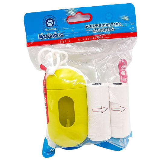 Bolsa Desechable Maxcotas Para Mascotas Con Estuche - Surtido