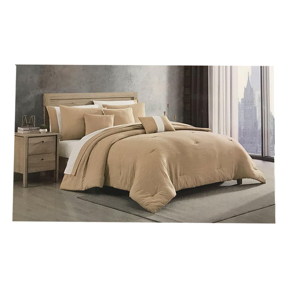 Comforter Sl Home Fashion 10Pz Ginger - Queen