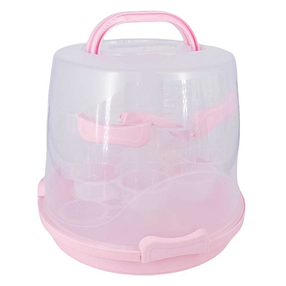 Porta CupCake Home Elegance de Plástico - Surtido