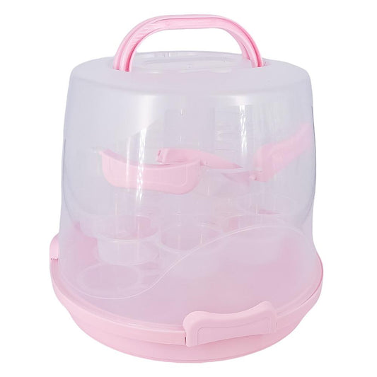 Porta CupCake Home Elegance de Plástico - Surtido