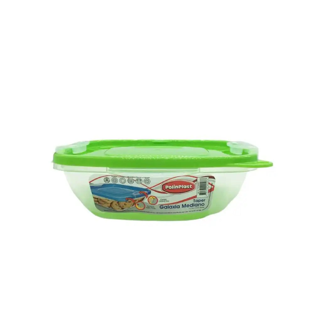 Envase Taper Polinplast Transparente 1 kg