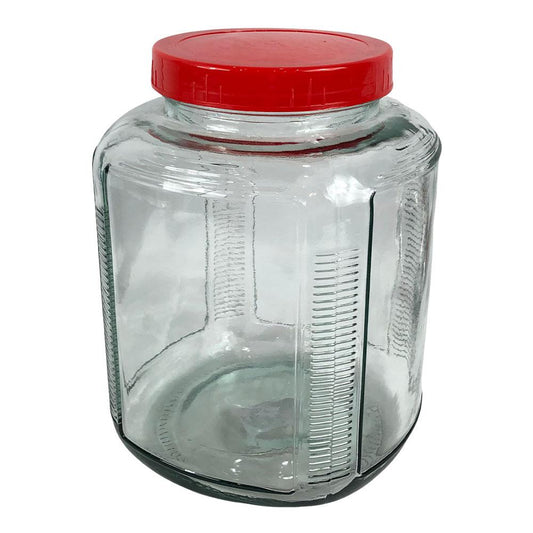 Canister de Vidrio Home Elegance Con Tapa Plástica 7" x 9"