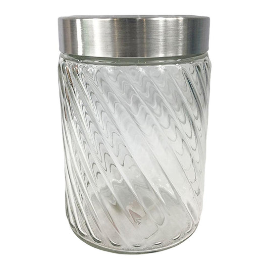 Canister de Vidrio Home Elegance con Tapa 11 cm