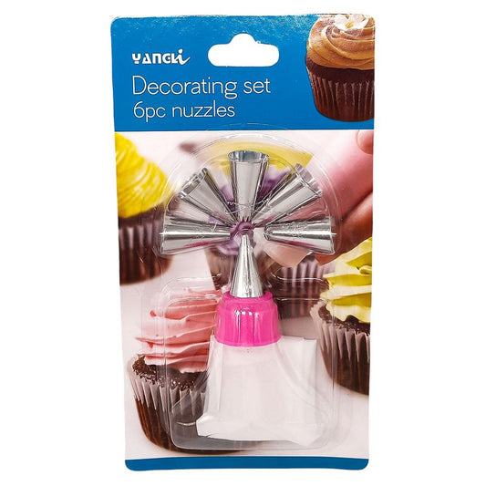 Manga Para Repostería Home Elegance Con Accesorios 6 Piezas - Surtido