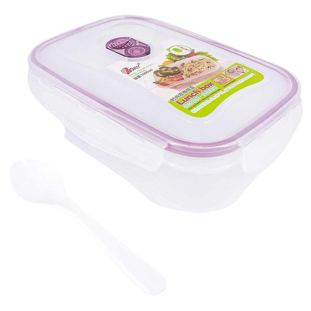 Envase Plástico Con Divisiones Home Elegance 1 L - Surtido