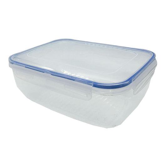 Envase Plástico Rectangular Bager Plastik Con Tapa