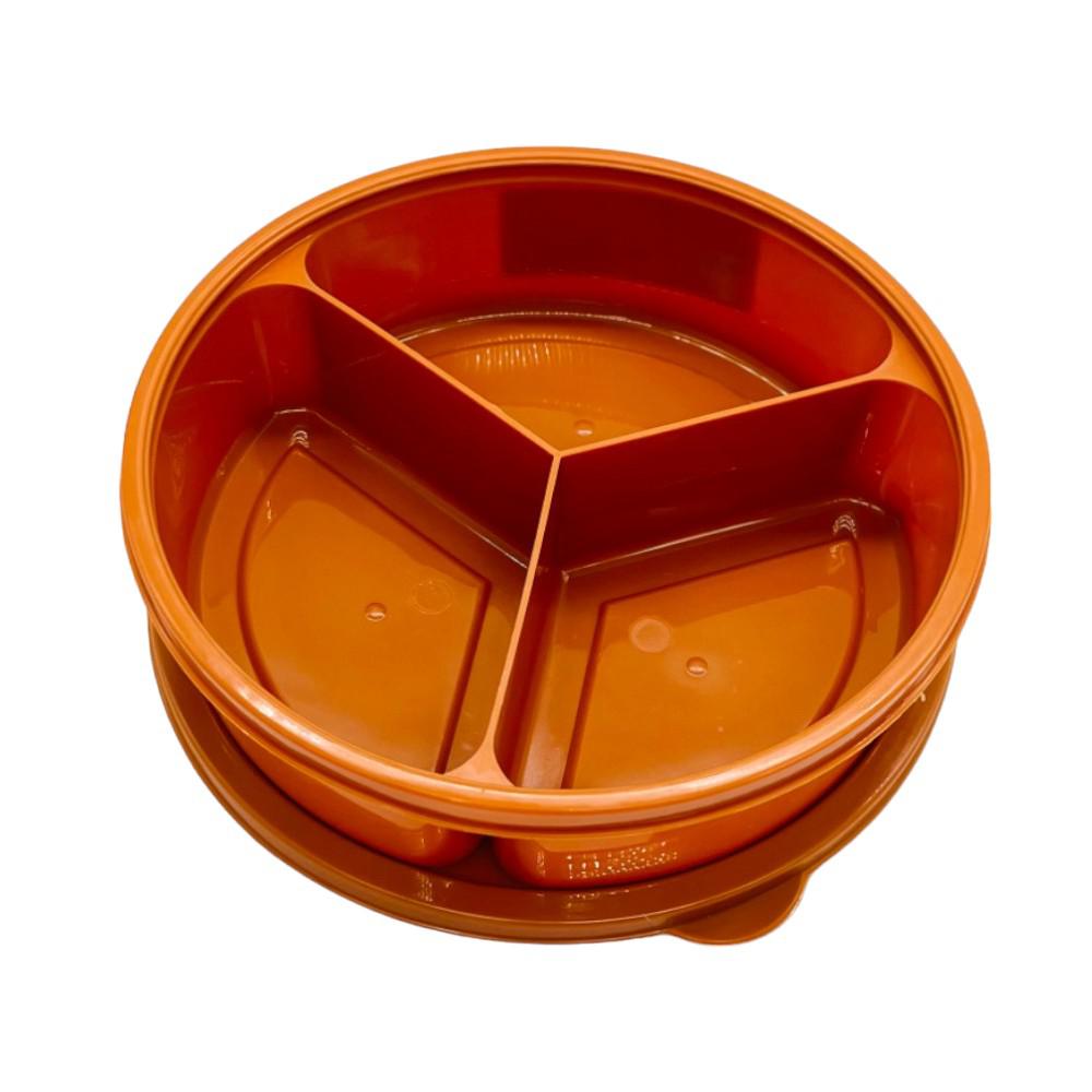 Envase Plástico Bager Plastik P/Comida Con Divisiones