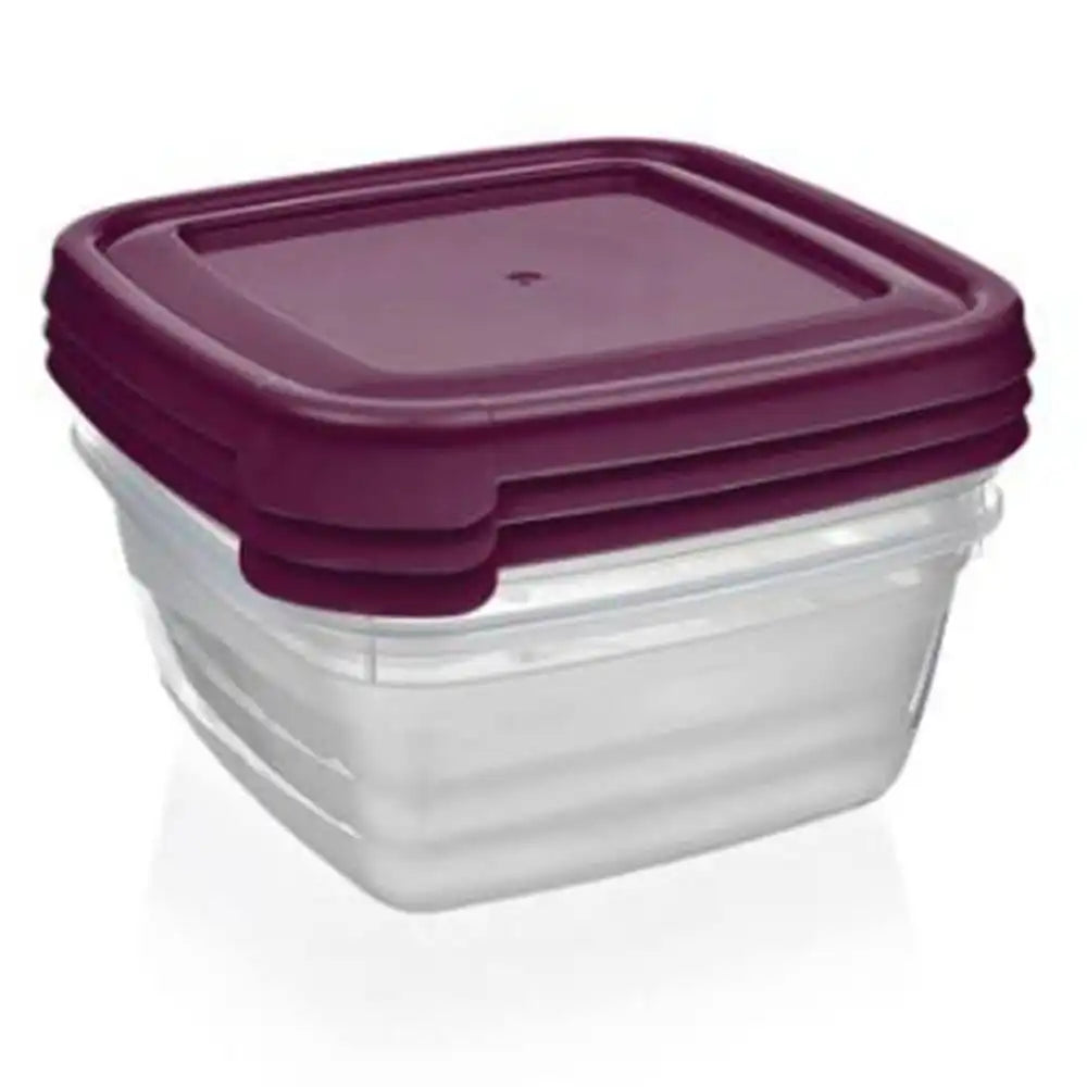 Set de Envases Plásticos Bager Plastik 3 Piezas - Surtido