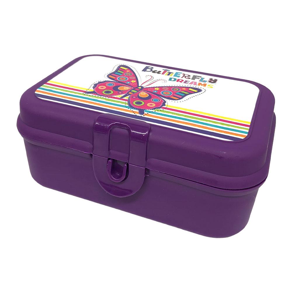 Envase Herevin Infantil Butterfly Plástico