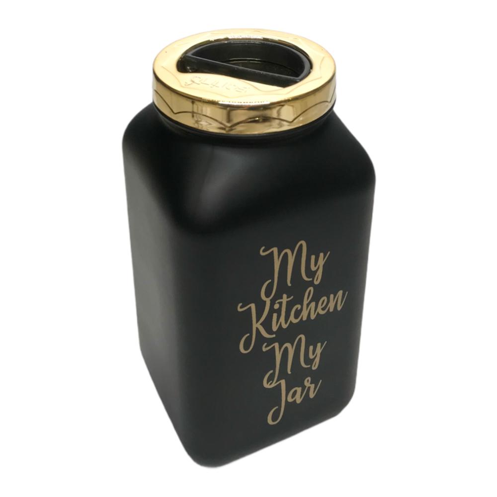 Canister de Vidrio Home Grande con Tapa 10"