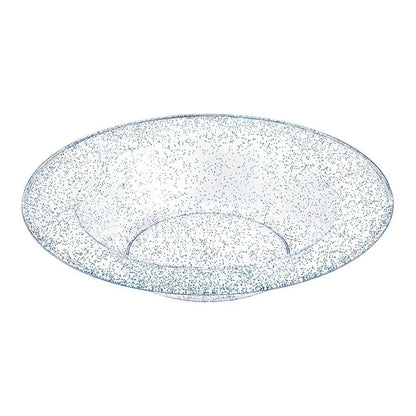 Bowl Lillian Plástico Blue Glitter 14 oz