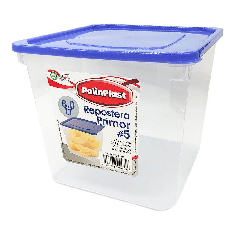 Canister de Plástico Polinplast Primor #5 - Surtido